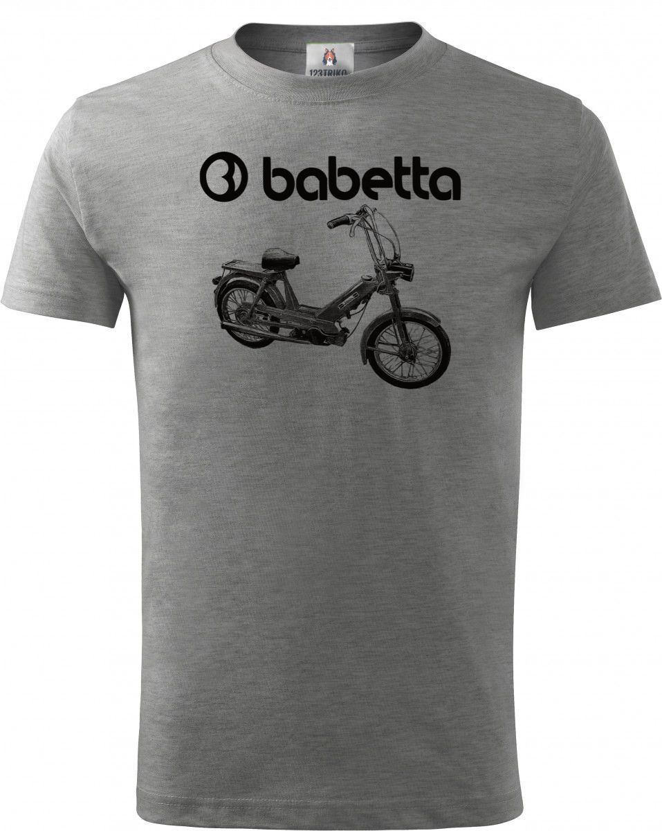 Babetta 207, logo, černá Babetta 207, logo, černá