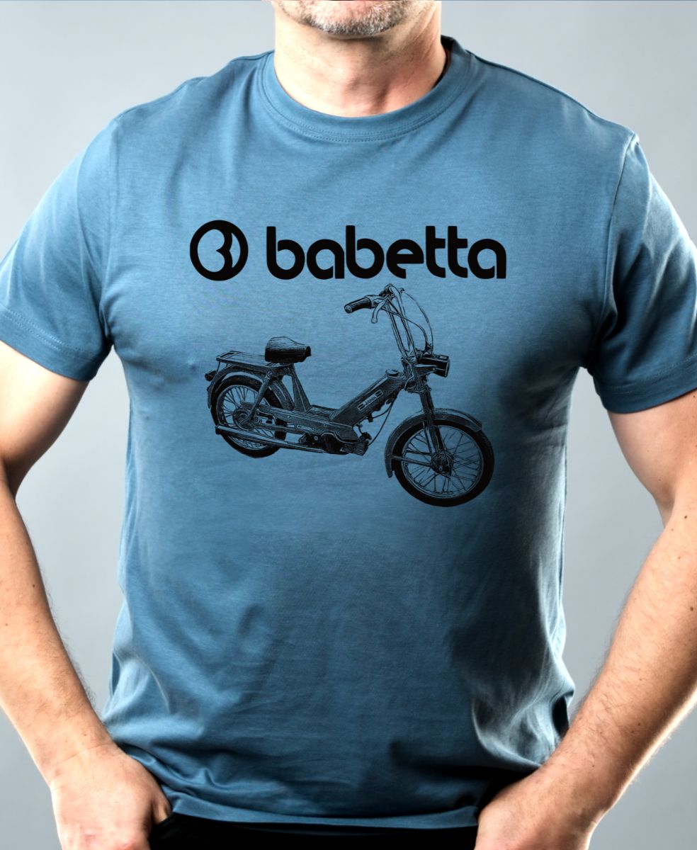 Babetta 207, logo, černá Babetta 207, logo, černá