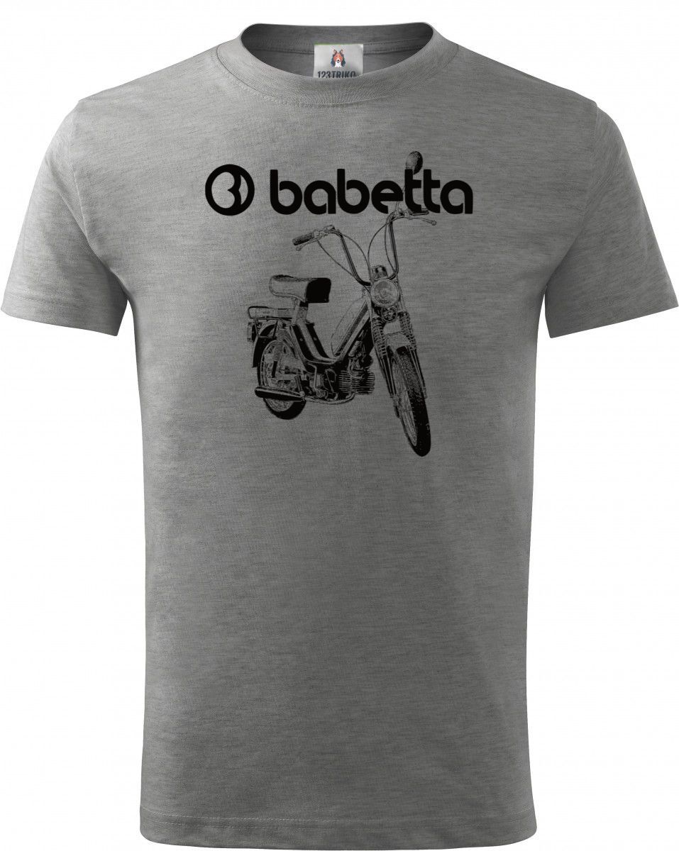 Babetta 210, logo, černá