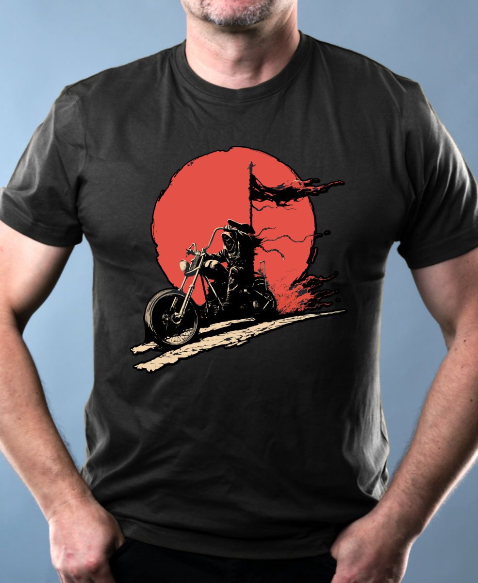Biker, kostra, vlajka Biker, kostra, vlajka