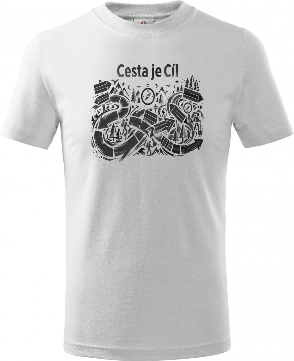 Cesta je cíl, V2, černý tisk Cesta je cíl, V2, černý tisk
