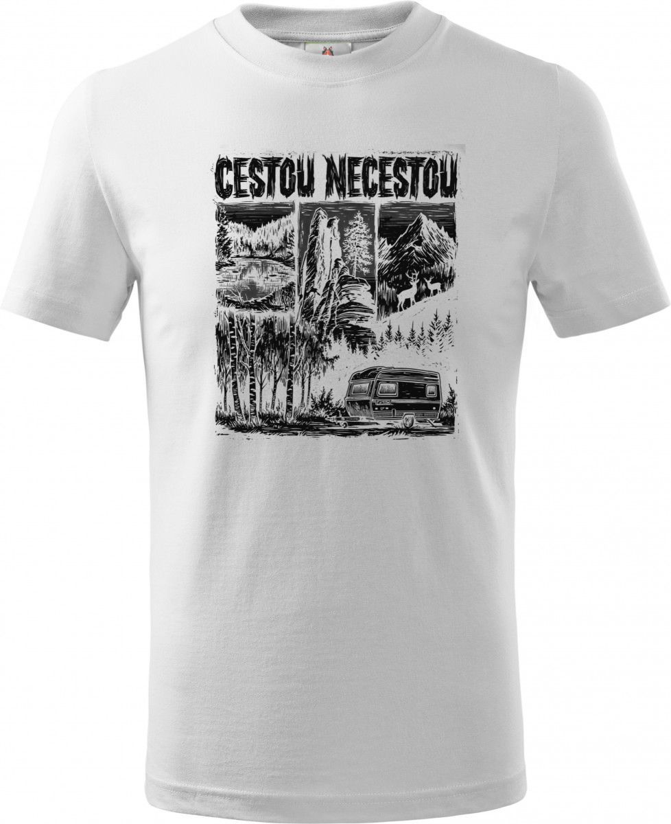Cestou necestou, V1, černý tisk