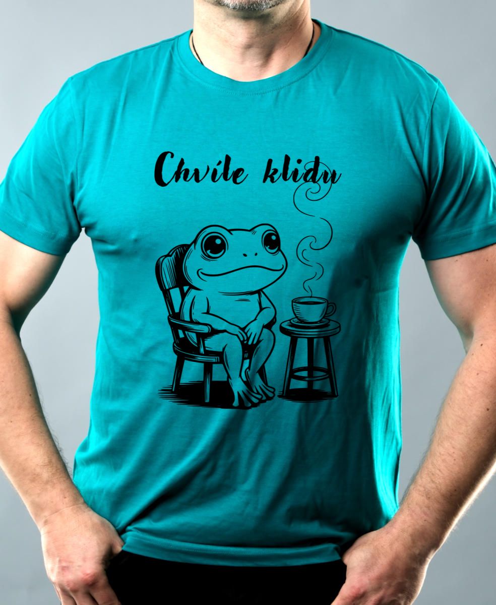 Chvíle klidu, černý tisk Chvíle klidu, černý tisk