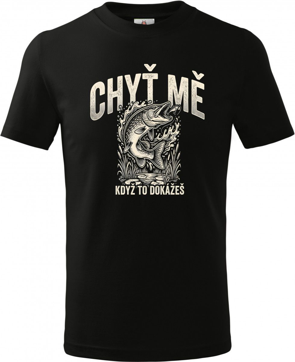 Chyť mě když to dokážeš, bílý potisk