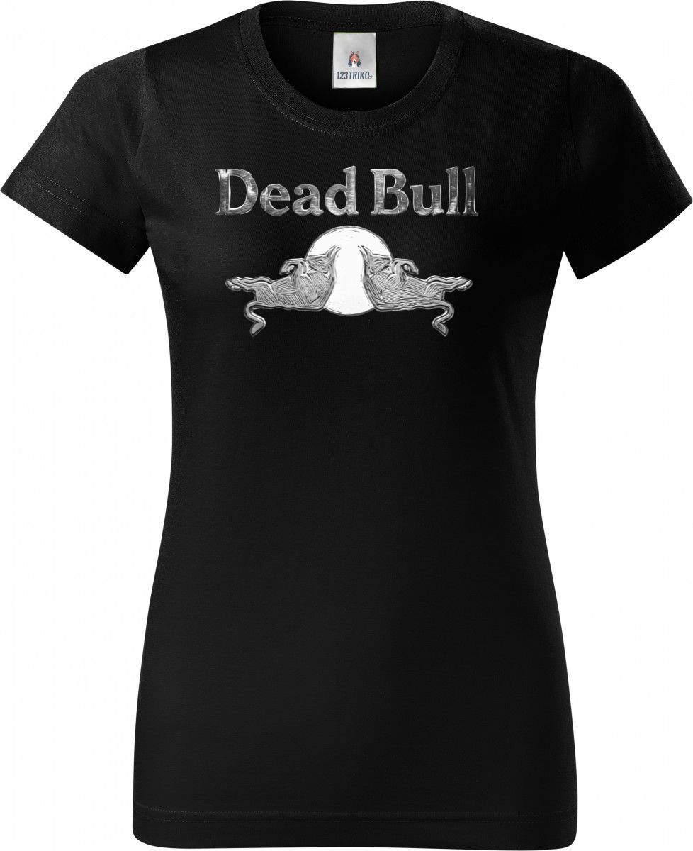 Dead Bull, bílý potisk Dead Bull, bílý potisk