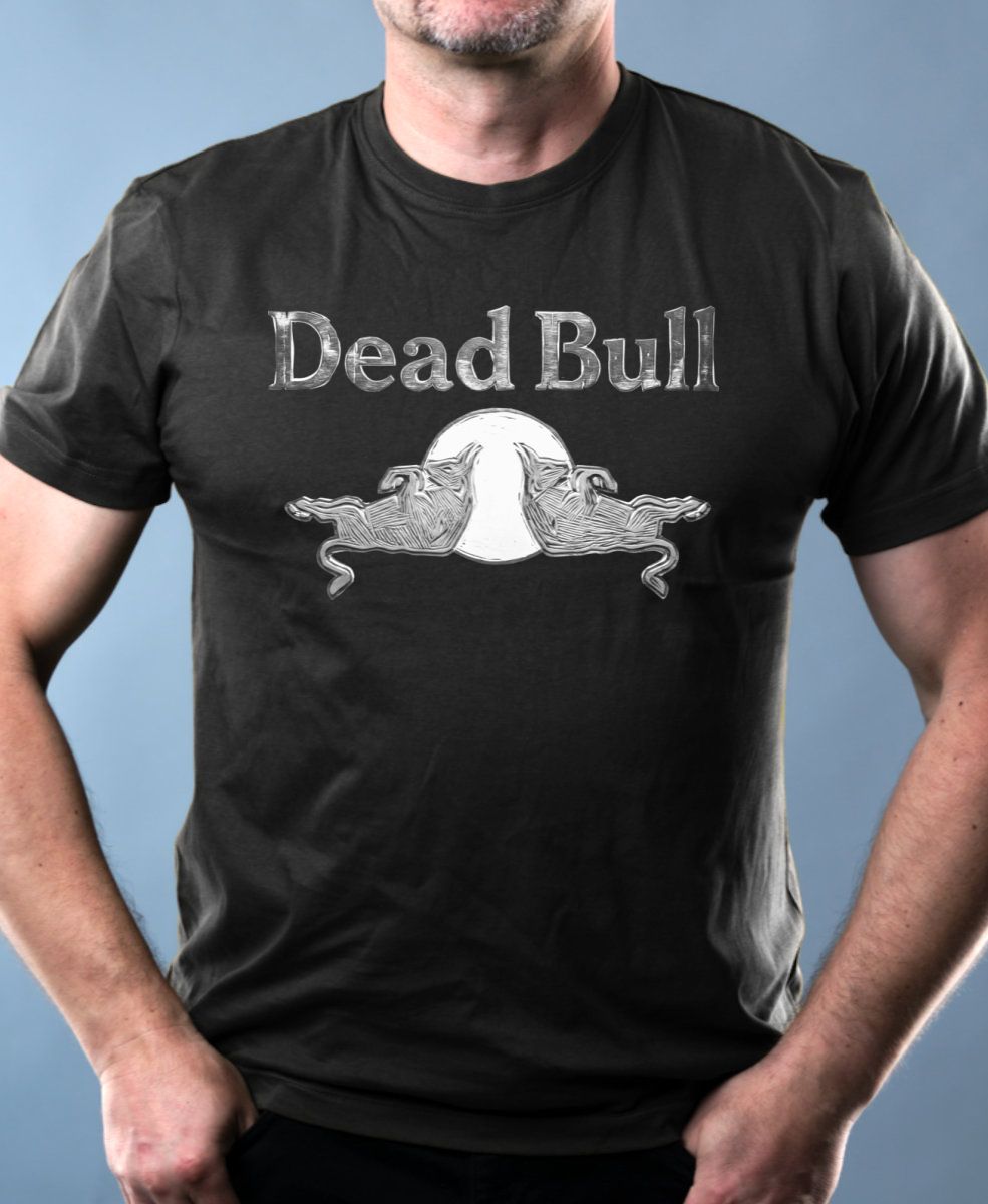 Dead Bull, bílý potisk