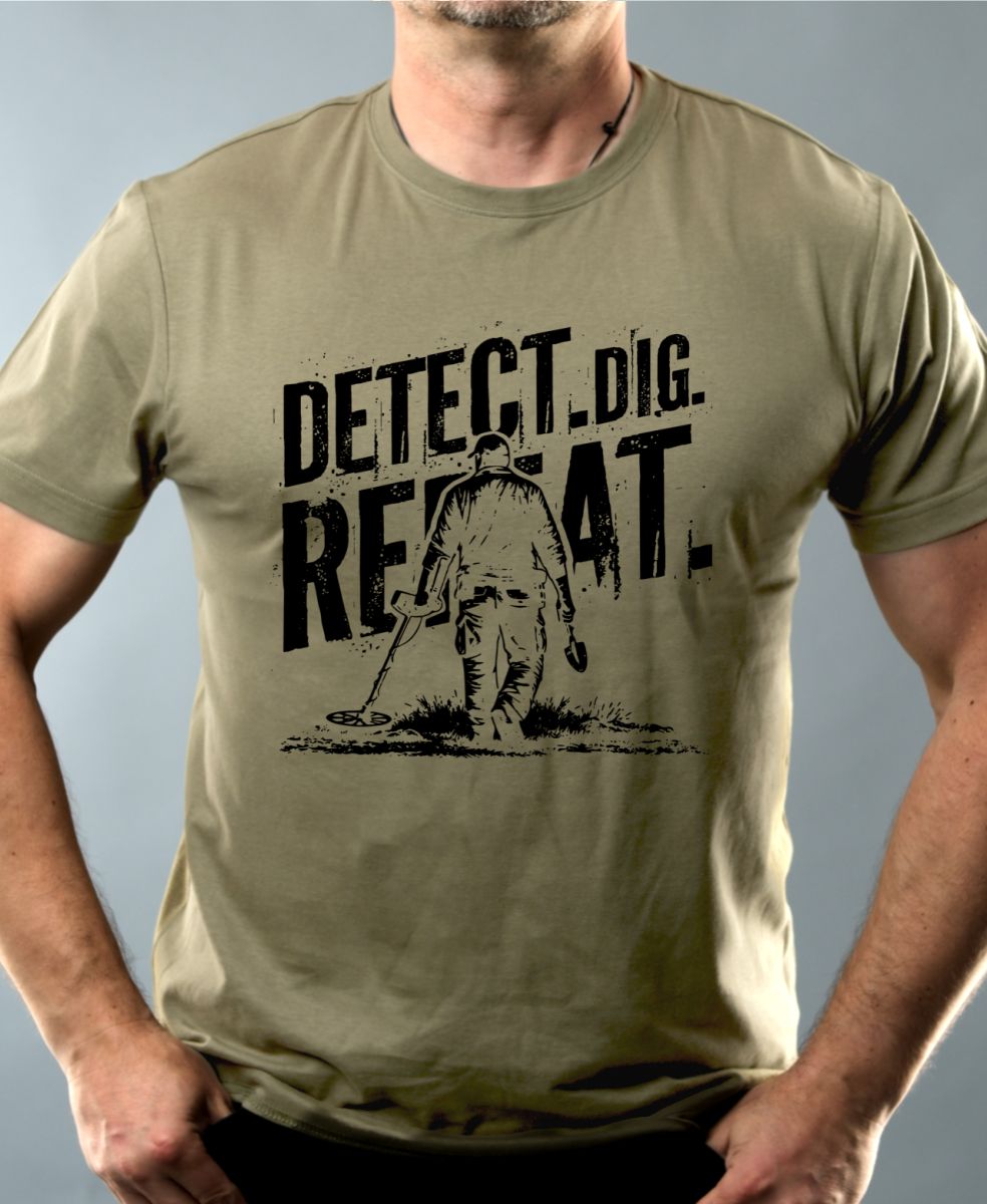 Detect. Dig. Repeat, černý tisk
