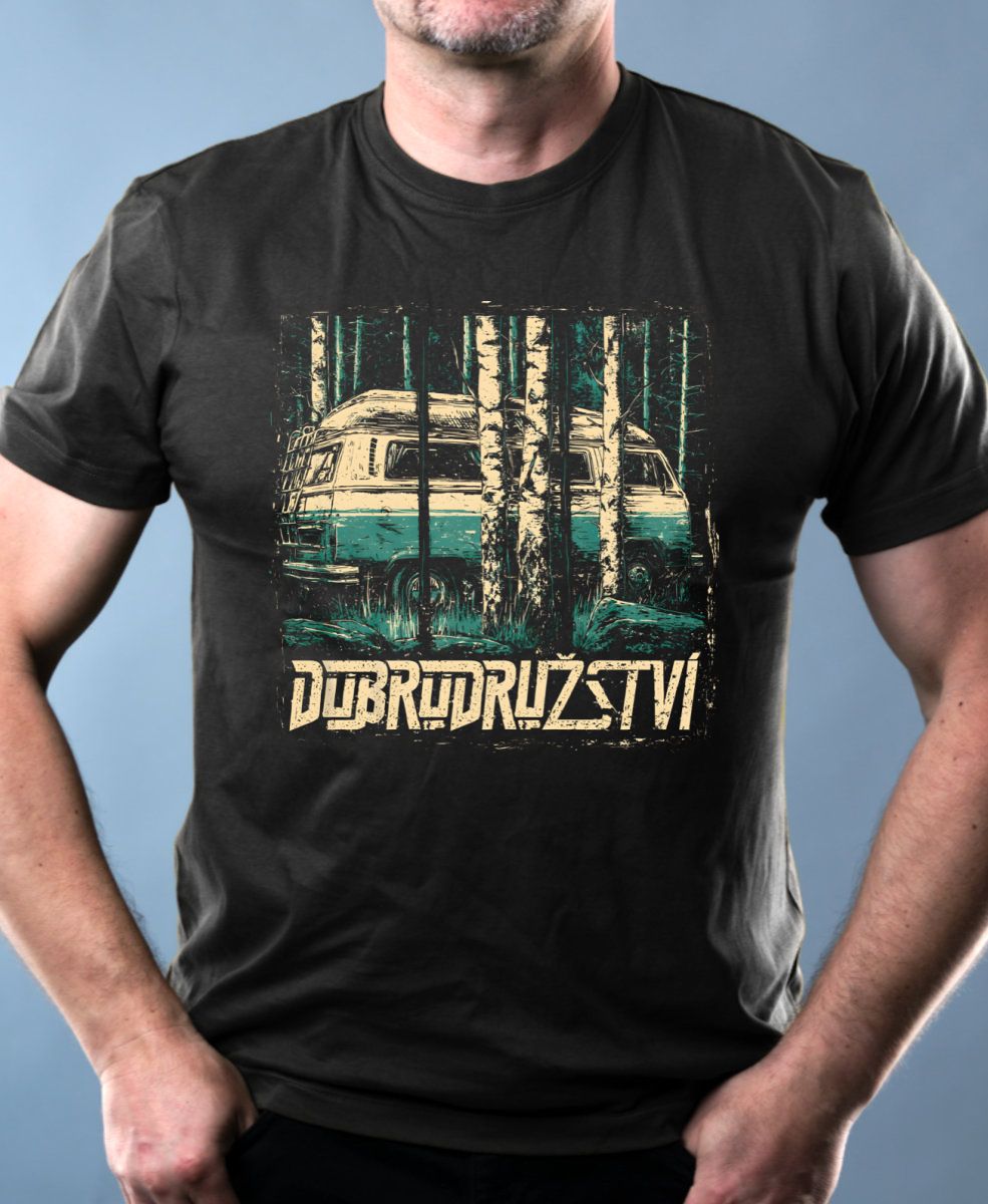 Dobrodružství, retro van Dobrodružství, retro van