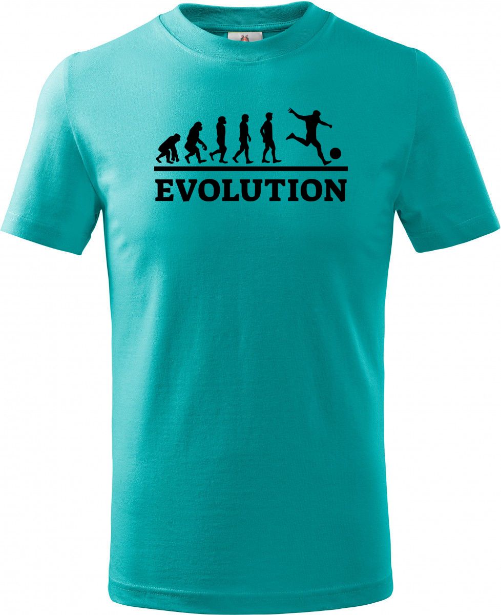 Evolution fotbal, černý tisk