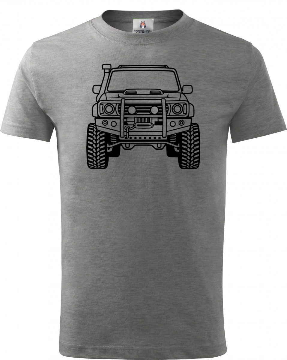 Expediční offroad, černý tisk