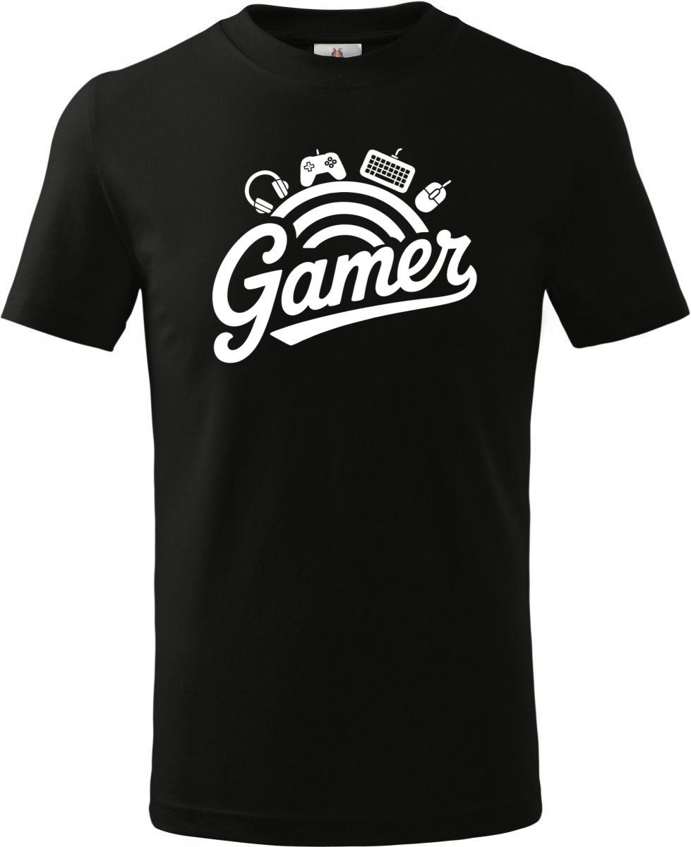 Gamer, V2, bílý tisk