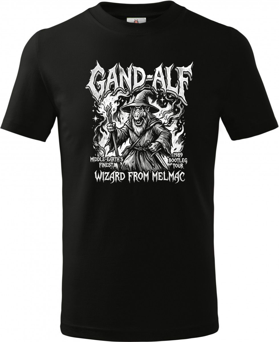 Gand-Alf, bílý tisk