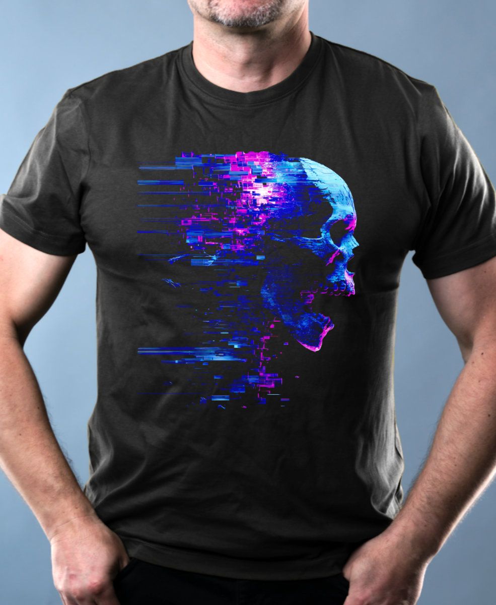 Glitch lebka Glitch lebka