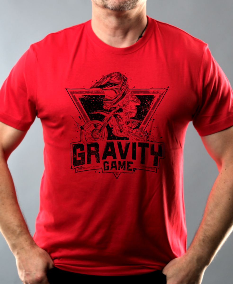Gravity game, černý tisk Gravity game, černý tisk