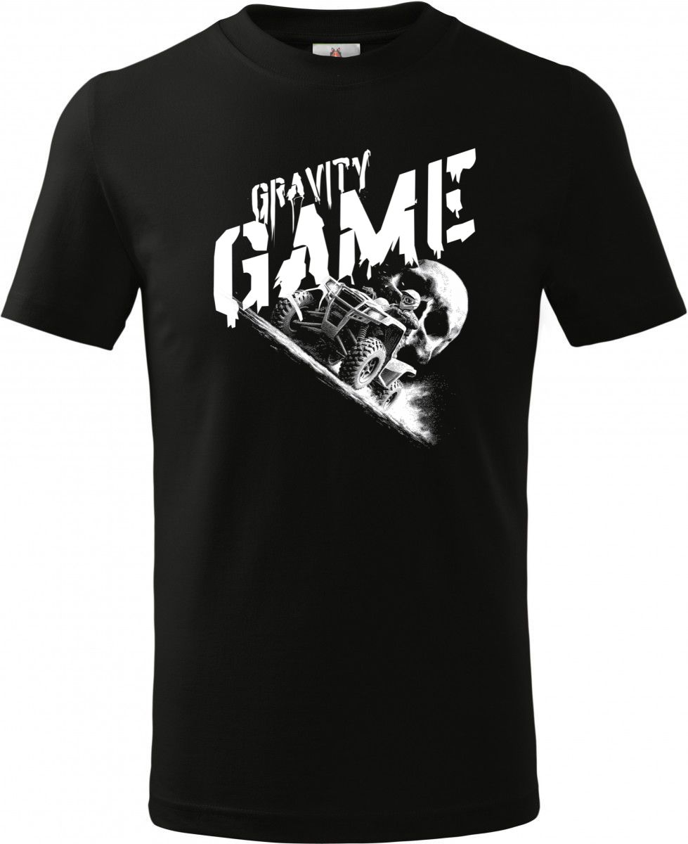 Gravity Game. Quad, ATV, bílý tisk, v1