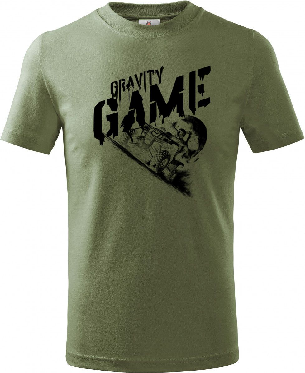 Gravity Game. Quad, ATV, černý tisk, v1