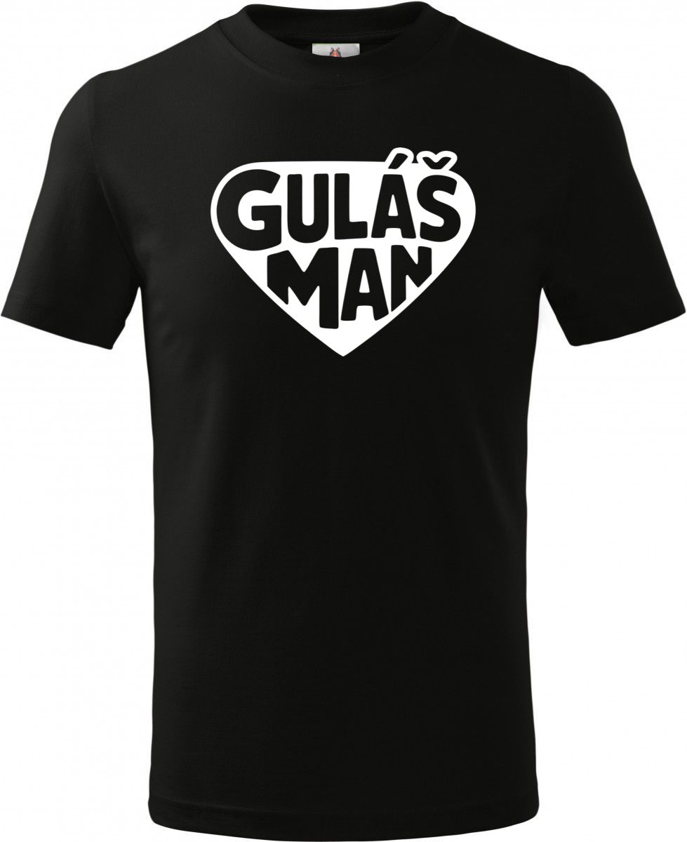 Guláš man, V1, bílý tisk
