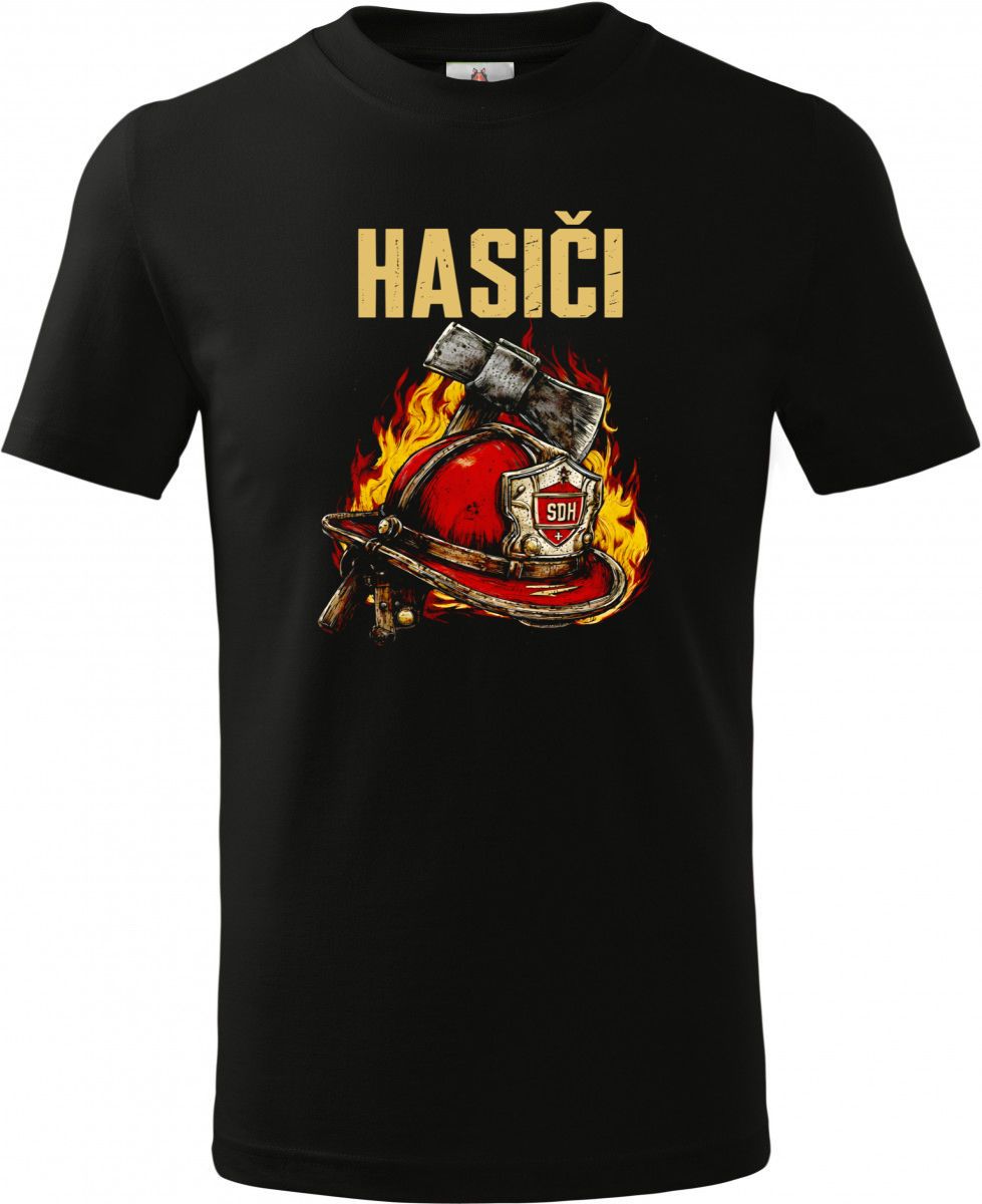 Hasiči, helma a sekera