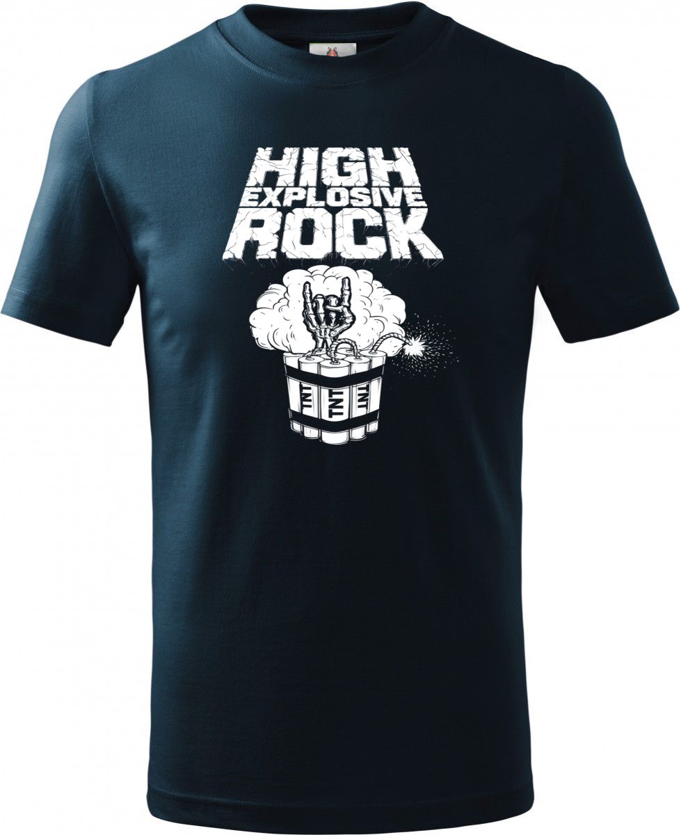 High explosive rock, V2, bílý tisk