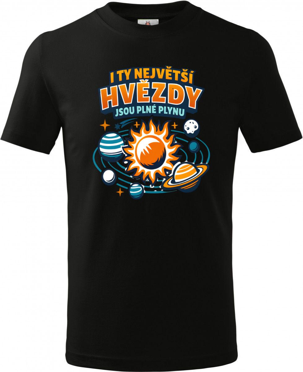 I ty největší hvězdy jsou plné plynu