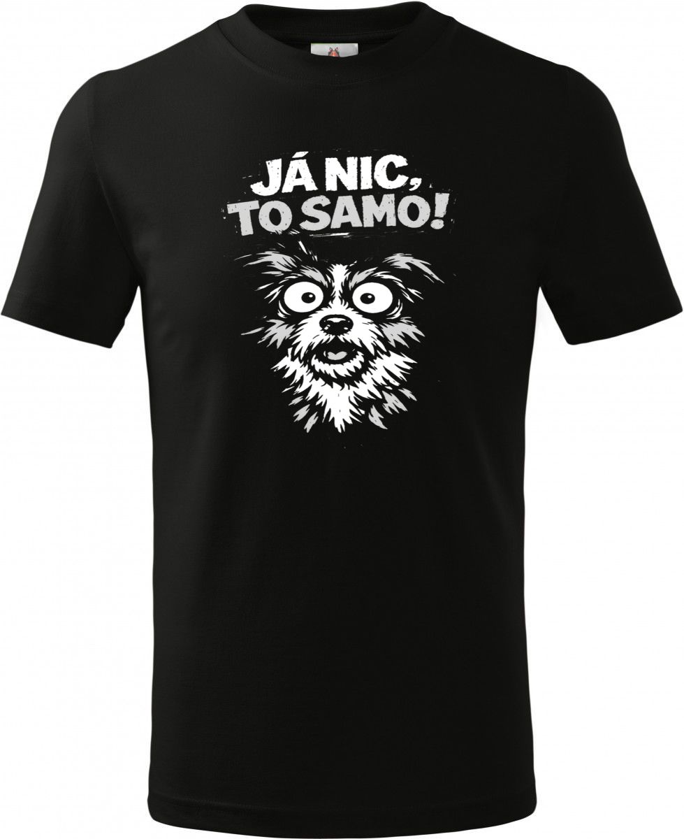 Já nic, to samo! Bílý potisk