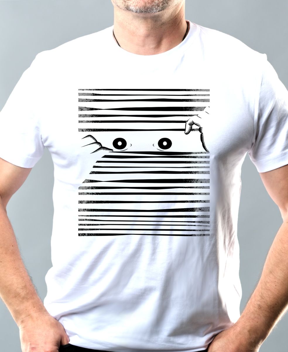 Kam se koukáš? Černý tisk