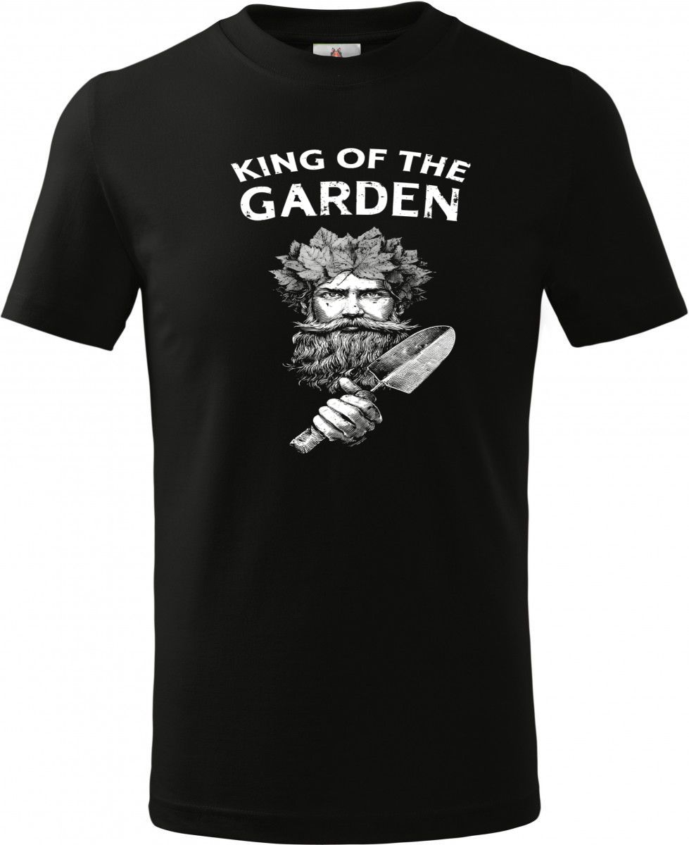King of the garden, bílý tisk