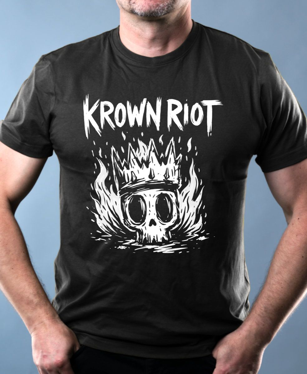 Krown Riot, bílý tisk Krown Riot, bílý tisk