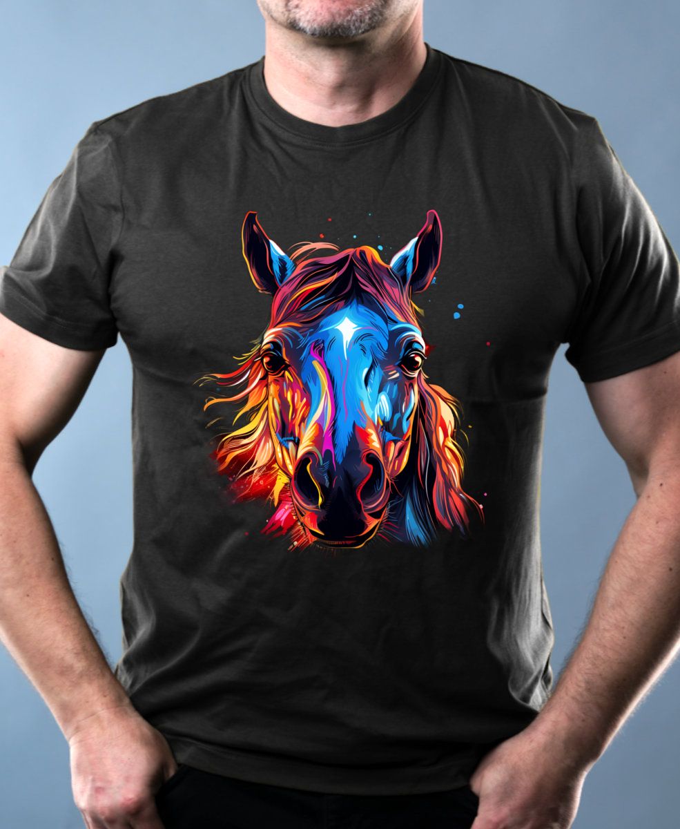 Kůň, neon kolekce, V1 Kůň, neon kolekce, V1