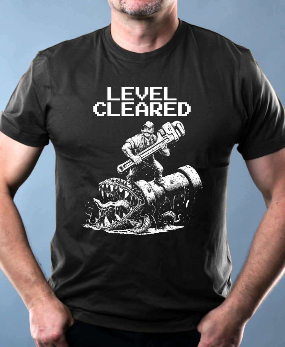 Level Cleared, bílý tisk Level Cleared, bílý tisk