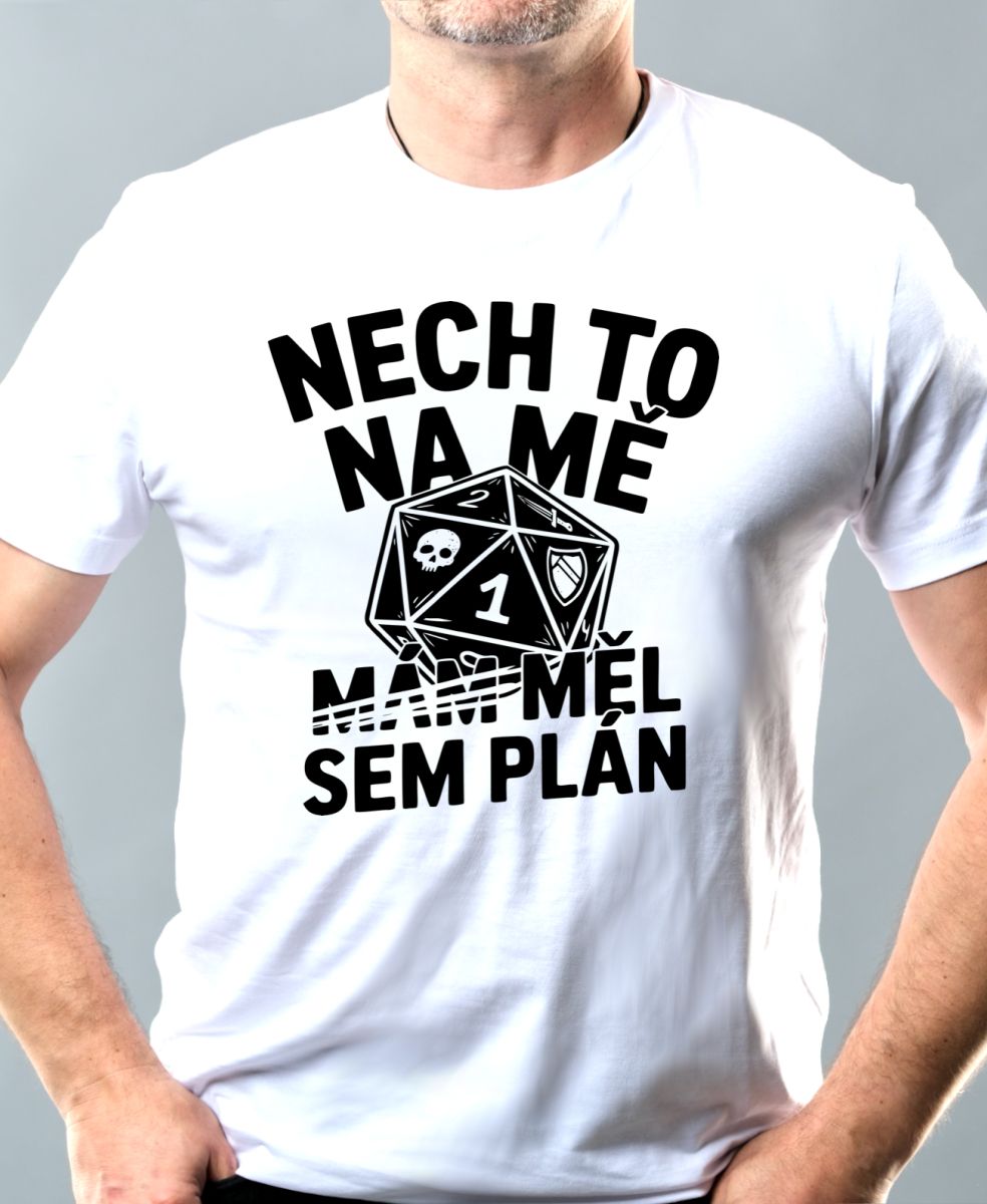 Měl jsem plán, černý tisk Měl jsem plán, černý tisk