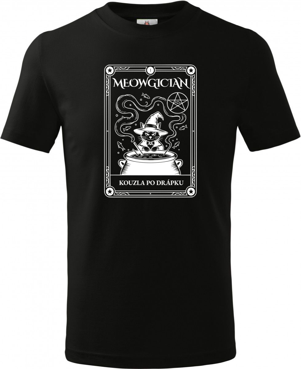 Meowgician: Kouzla po drápku, bílý tisk