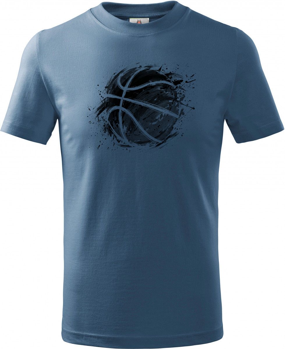 Basketbalová energie, černý tisk