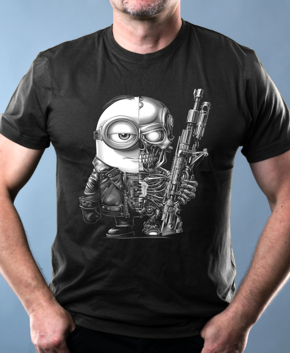 Mimoňátor, bílý tisk Mimoňátor, bílý tisk