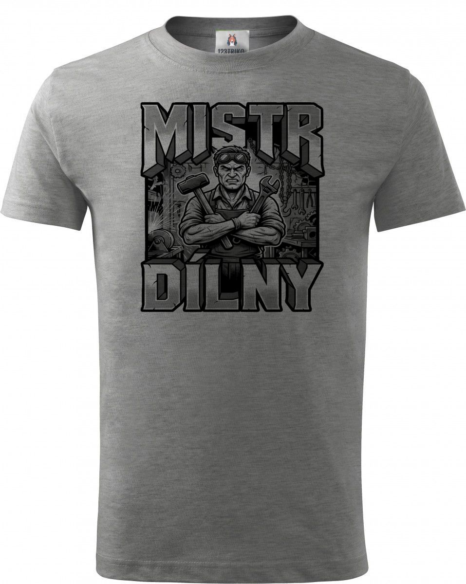 Mistr dílny, černý tisk