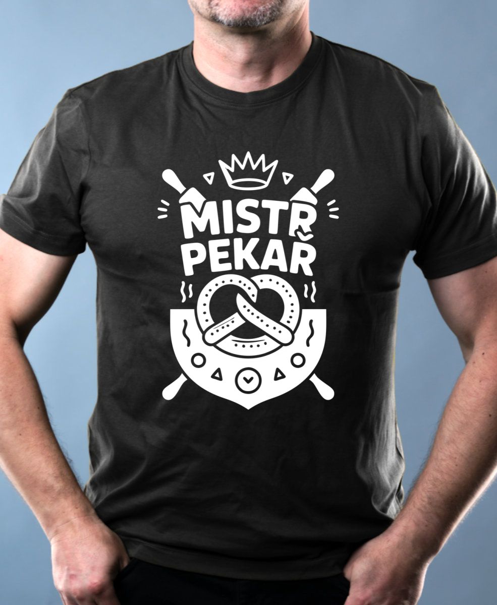 Mistr pekař, bílý tisk Mistr pekař, bílý tisk