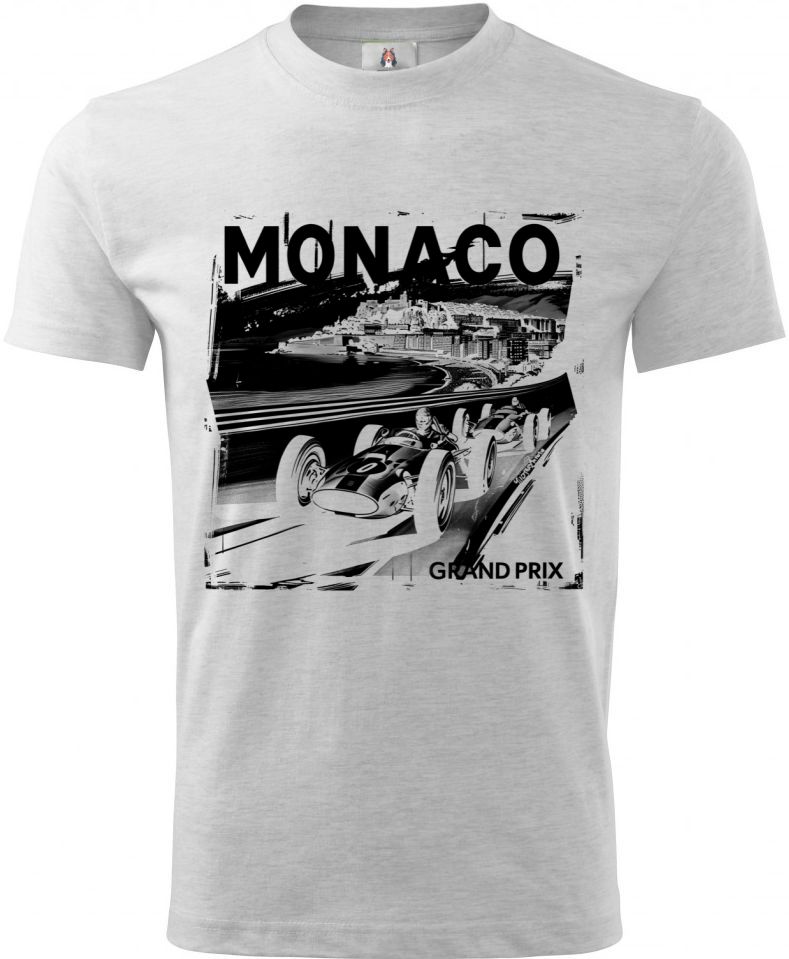 Monaco Grand Prix, černý tisk