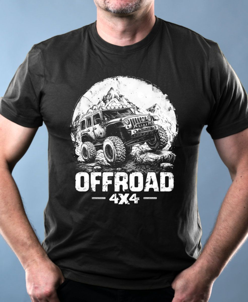 Offroad 4×4 Dominator, bílý tisk Offroad 4x4 Dominator, bílý tisk