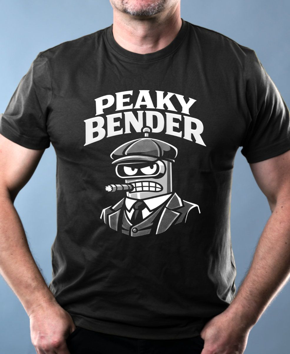 Peaky Bender, bílý tisk Peaky Bender, bílý tisk