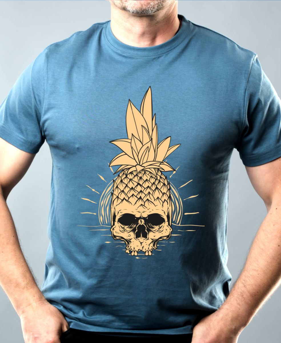 Pineapple skull