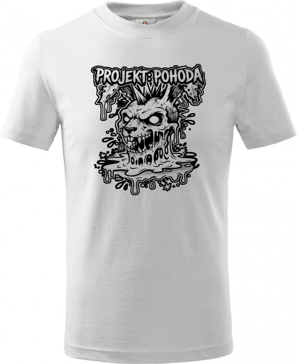 Projekt: Pohoda, černý potisk
