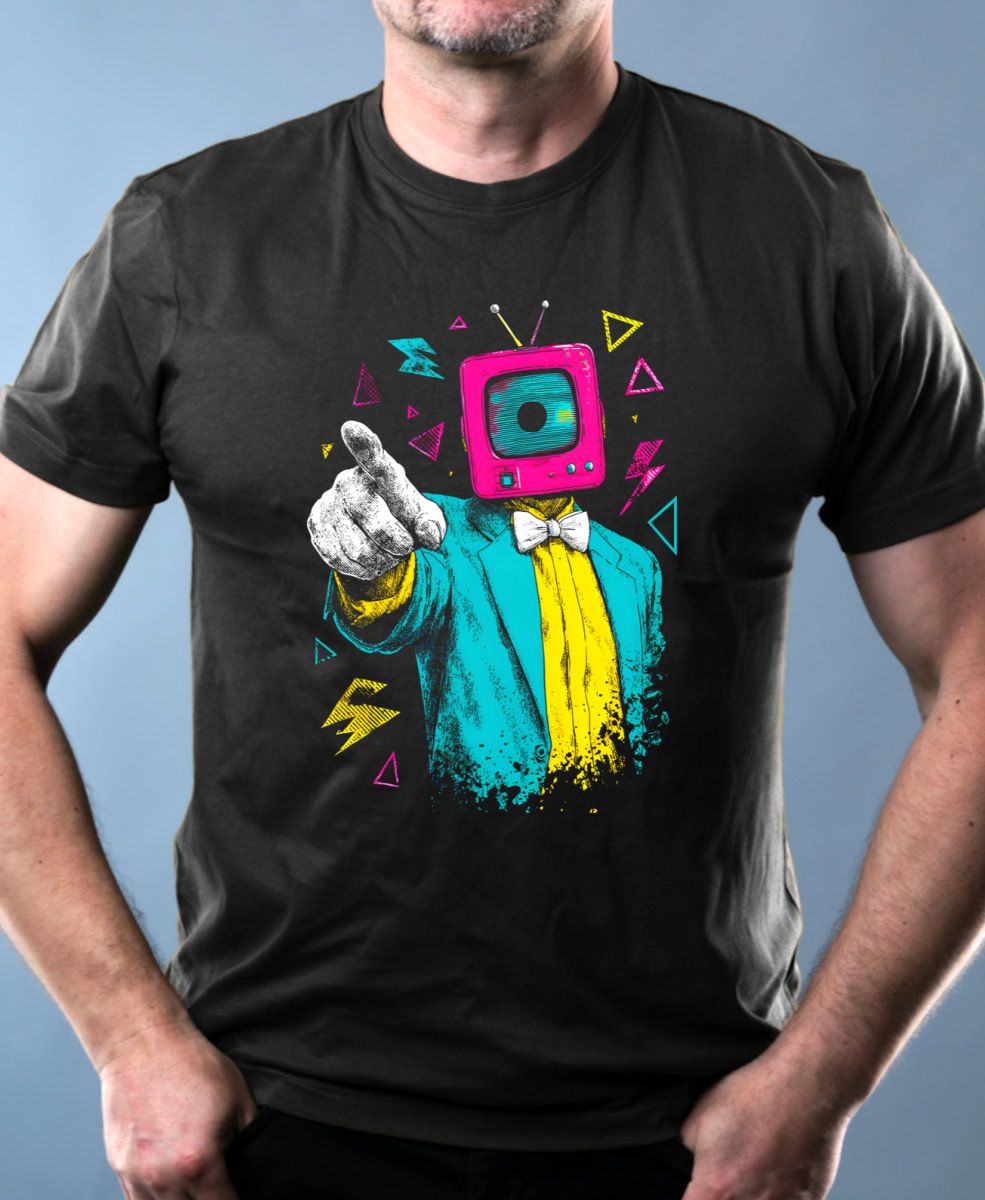 Retro TV man Retro TV man