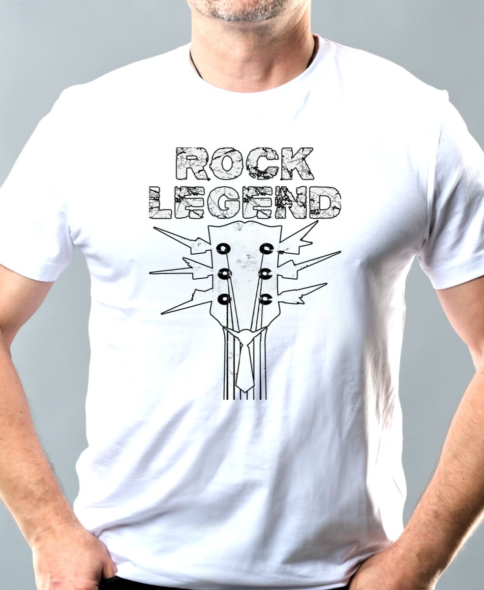 Rock legend, černý tisk Rock legend, černý tisk