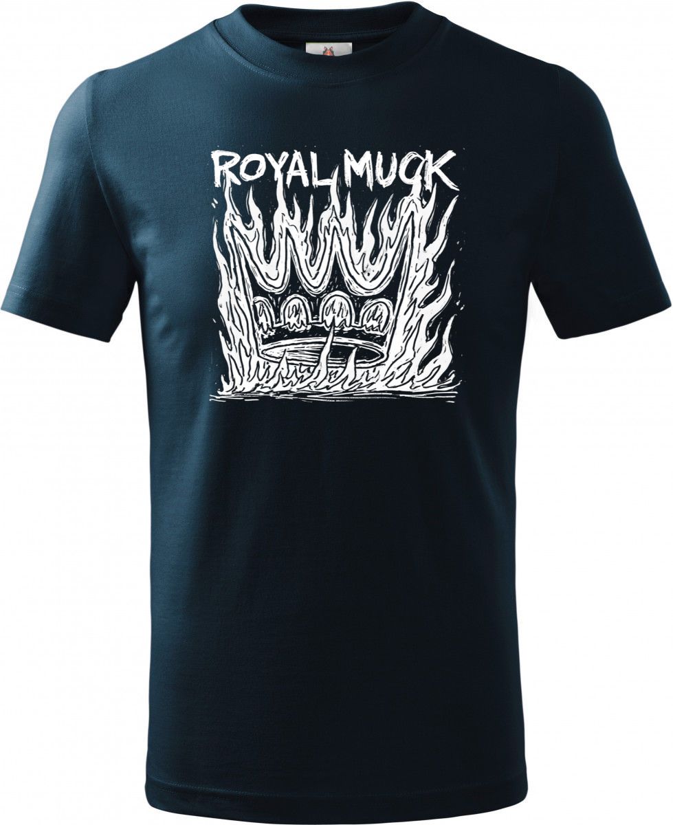 Royal Muck, bílý tisk Royal Muck, bílý tisk