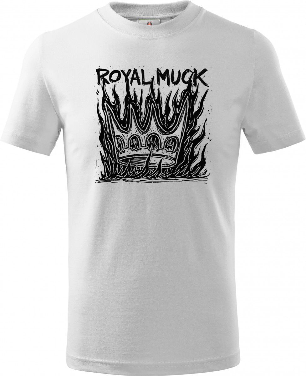 Royal Muck, černý tisk Royal Muck, černý tisk