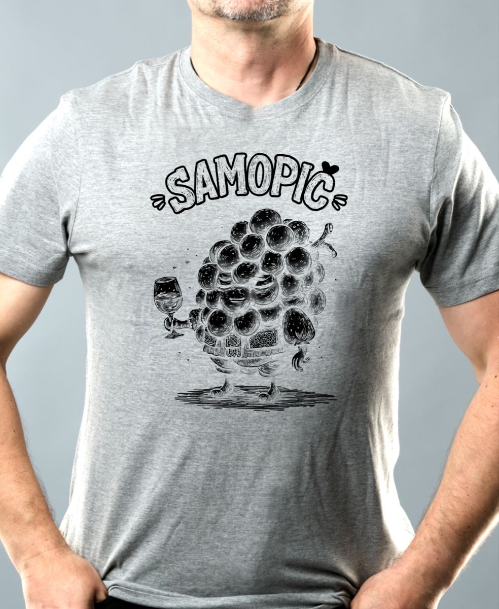 Samopič, černý tisk Samopič, černý tisk