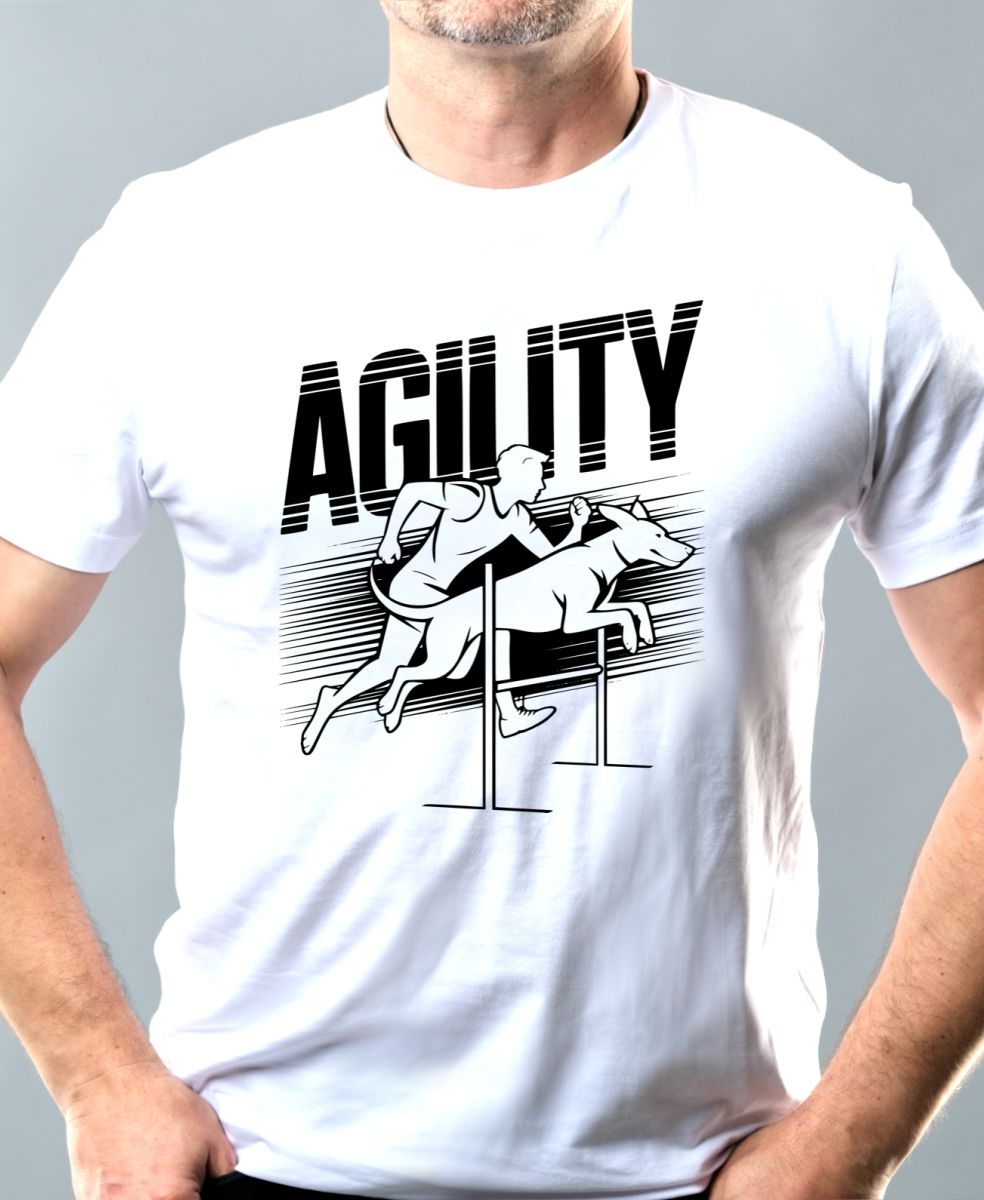 Shadow agility, černý potisk Shadow agility, černý potisk