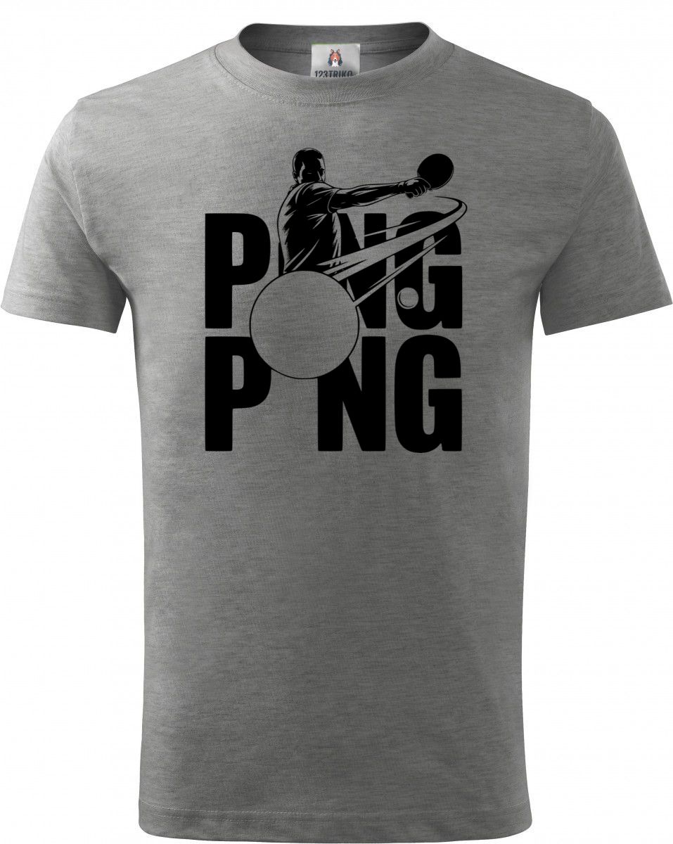 Shadow ping-pong, černý potisk