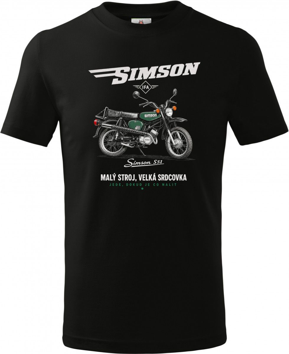 Simson S51 – Malý stroj, velká srdcovka Simson S51 - Malý stroj, velká srdcovka