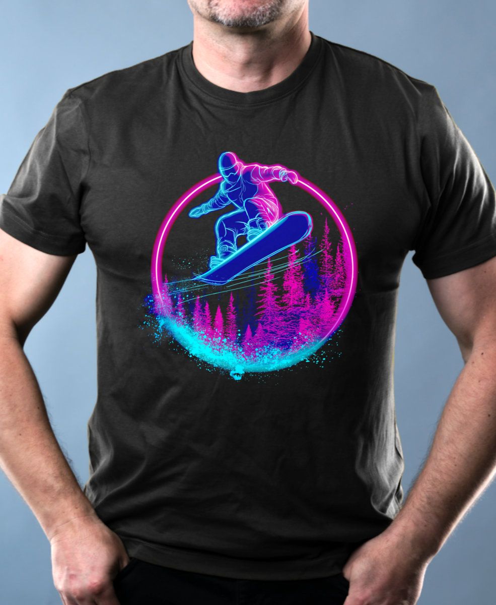 Snowboardista-neon. V1 Snowboardista-neon. V1